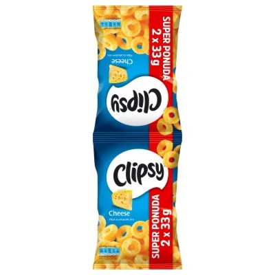 Flips Clipsy Cheese Duopack Marbo 66 g