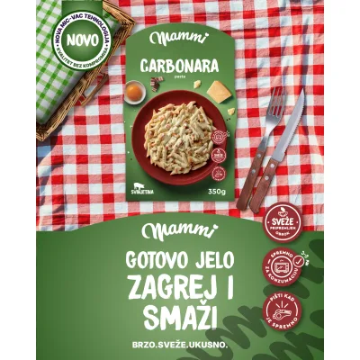 Gotovo Jelo Pasta Bolonjeze Mammi 350 g