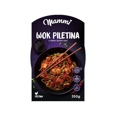 Gotovo Jelo Wok Piletina Mammi 350 g