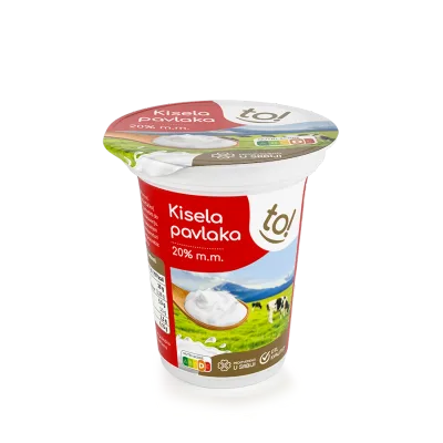 Pavlaka Kisela Glozane Mlekara Glozane 400 g
