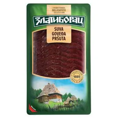 Zlatiborac Pršut Goveđa Z Atm Slajs Zlati 100 g