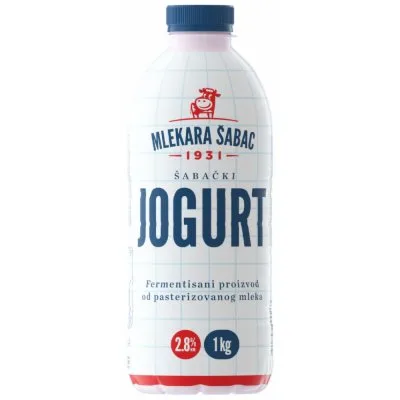 Jogurt 2,8%mm Mlekara 7.Juli 1 kg