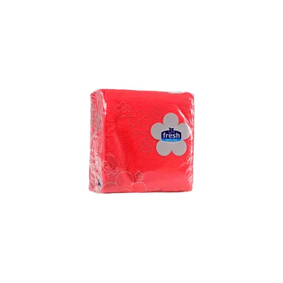 Salveta Fresh 1sl 33x33 Crvena Piramida Nit