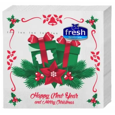 Salvete Deda Mraz I Novogodišnja Jelka 3sl Fresh