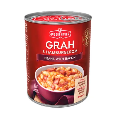 Pasulj Sa Dimljenom Slaninom Amare 300 g