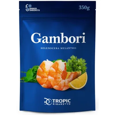 Smrznuti Gambori Tropic Trade 350 g
