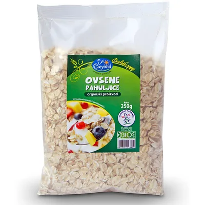 Pahuljice Organske Ovsene Beyond 250 g