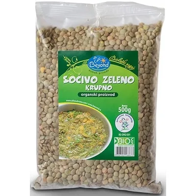 Sočivo Zeleno Krupno Organic Beyond 500 g