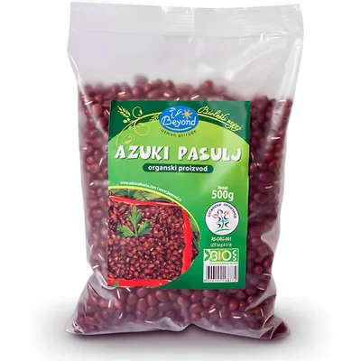 Pasulj Azuki Organic Beyond 500 g
