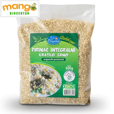 Integralni Pirinač Kratko Zrno Organic Beyond 500 g