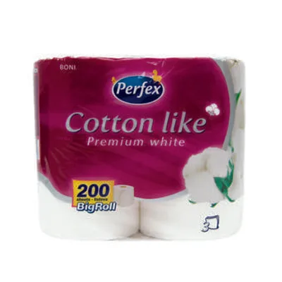 Toalet Papir Perfex Cotton Like 3sl. Drenik