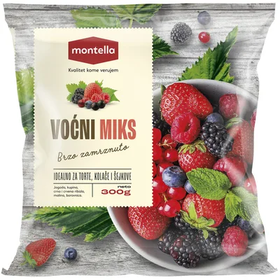 Montella Vocni Mix Smrznuti 300 g