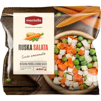 Montella Mesavina Za Rusku Salatu Smrznuta 450 g