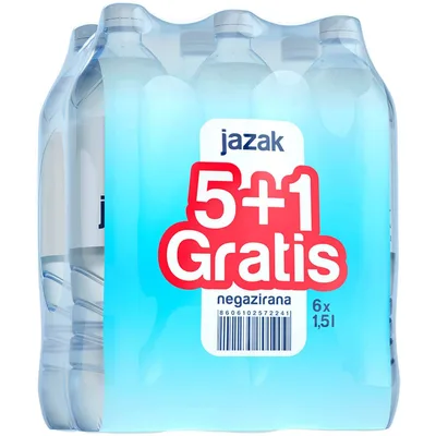 Voda Negazirana Jazak Family Pack 9 L