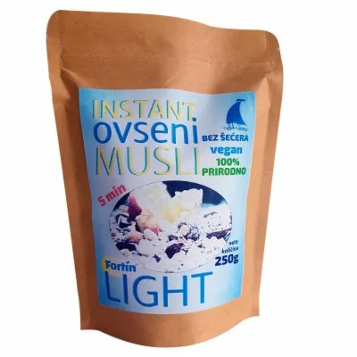 Musli Instant Ovseni Light Fortin 250 g