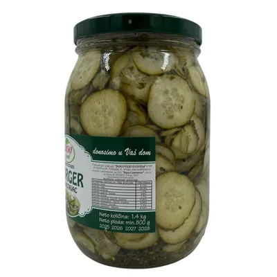 Burger Krastavac Boki Food 1,4 kg