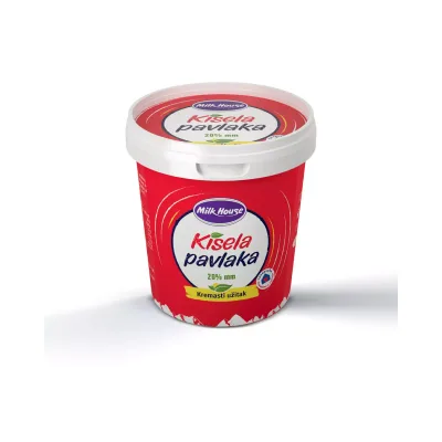 Pavlaka Kisela 20% Milk House Mlekara 700 g
