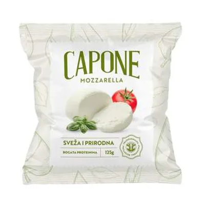 Sir Mozzarela Capone ''italiana'' Ekofil 125 g