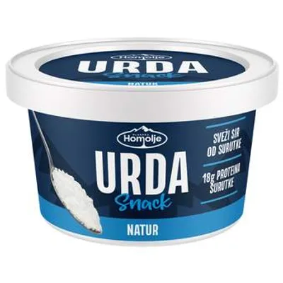 Sir Urda Snack Natur Mlekara Homolje 150 g