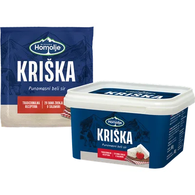 Kriska Bela Homoljska Mlekara Homolje 250 g