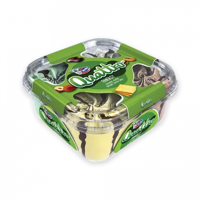 Sladoled Ice Fantasy Malina Bela Cokolada 1,65 L