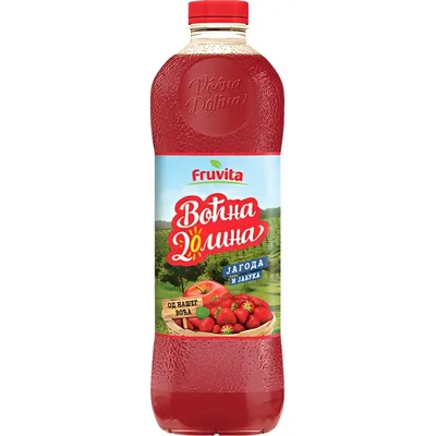 Voćni Nektar Voćna Dolina Jagoda I Jabuka Pet 1,5 L