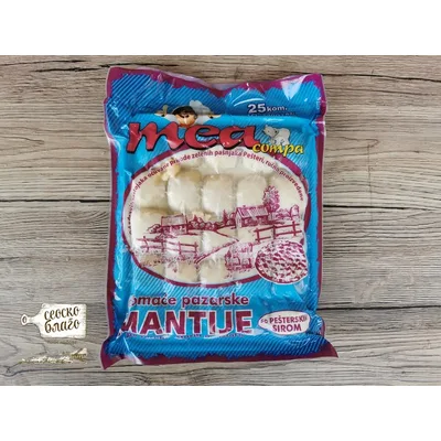 Domace Mantije Sa Pester.Sirom Nastic 730 g