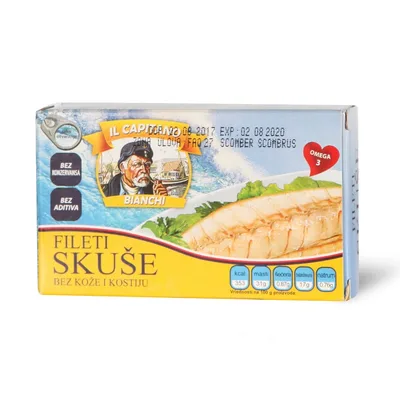 Skusa Filet Il Capitano 115 g