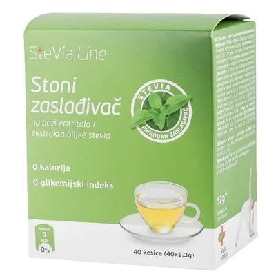 Zaslađivač Stevia Prah 52 g