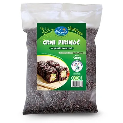 Pirinač Organski Crni Beyond 500 g