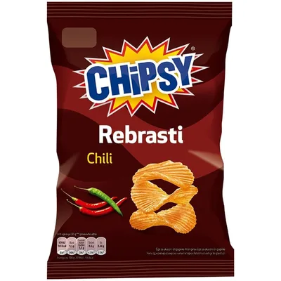 Chips Way Čips Rebrasti Chips Wa 100 g