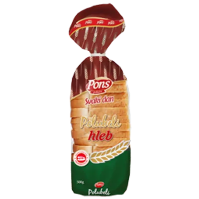 Hleb Ms Beli Rezani Hleb Ms 500 g
