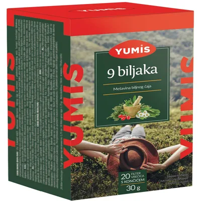 Čaj Devet Biljaka Končić 30gyumis