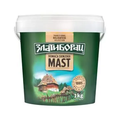 Zlatiborac Mast Svinjska Domaca U Kanti 1 kg