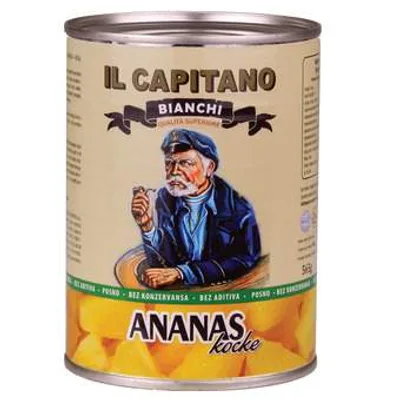 Kompot Ananas Kocka Il Capitano Lim 580 ml