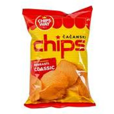 Chips Way Cips Classic Rebrastichips Way 90 g