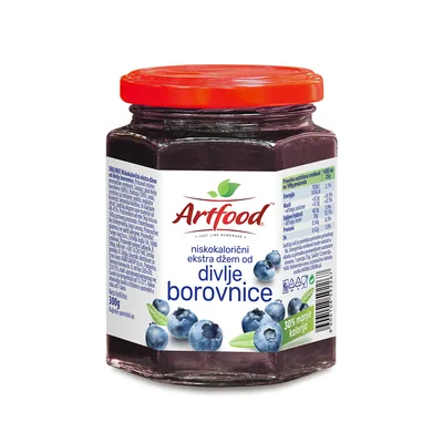 Plod Voća Borovnica Artfood 580 g