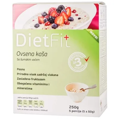 Kaša Dietfit Ovsena Š Voće Al 250 g