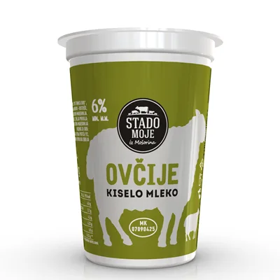 Kiselo Mleko Ovčije Stado Moje 6%mm 380 g