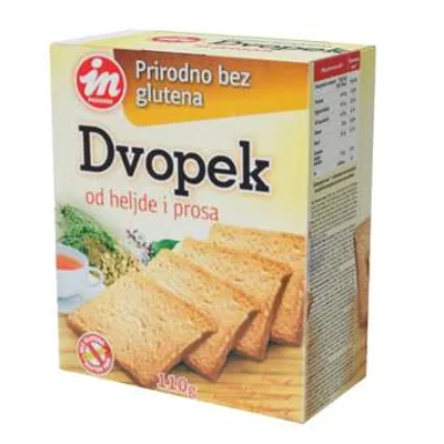 Dvopek Bez Glutena Od Heljde I Prosa In 110 g