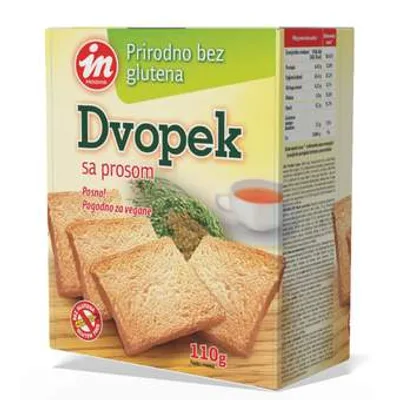 Dvopek Bezglutenski Proso In 110 g