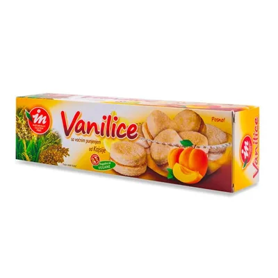 Vanilice Bez Glutena Od Kajsije In 180 g