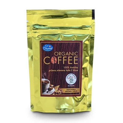 Kafa Mlevena Organic Beyond 100 g