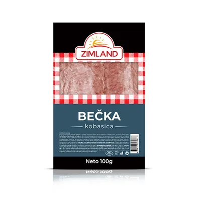 Kobasica Becka Zimland 100 g