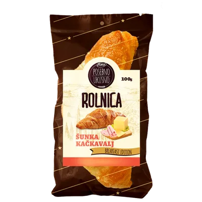 Smrznuta Rolnica Šunka I Sir Pons 120 g