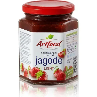 Džem Niskokalorični Jagoda Artfood 300 g