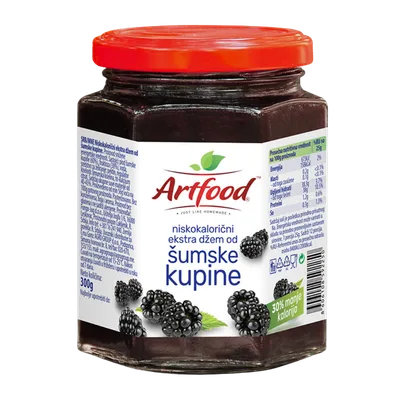 Džem Niskokalorični Šumska Kupina Artfood 300 g