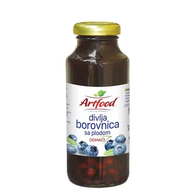Sok Domaći Divlja Borovnica Artfood 250 ml