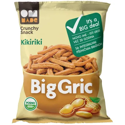 Grisini Kikiriki Susam Delizzia 70 g