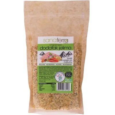 Dodatak Jelima Organski U Prahu Sanaterra 350 g
